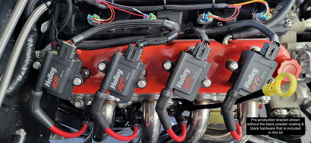 Smart Coil to Holley Valve Cover Bracket Kit