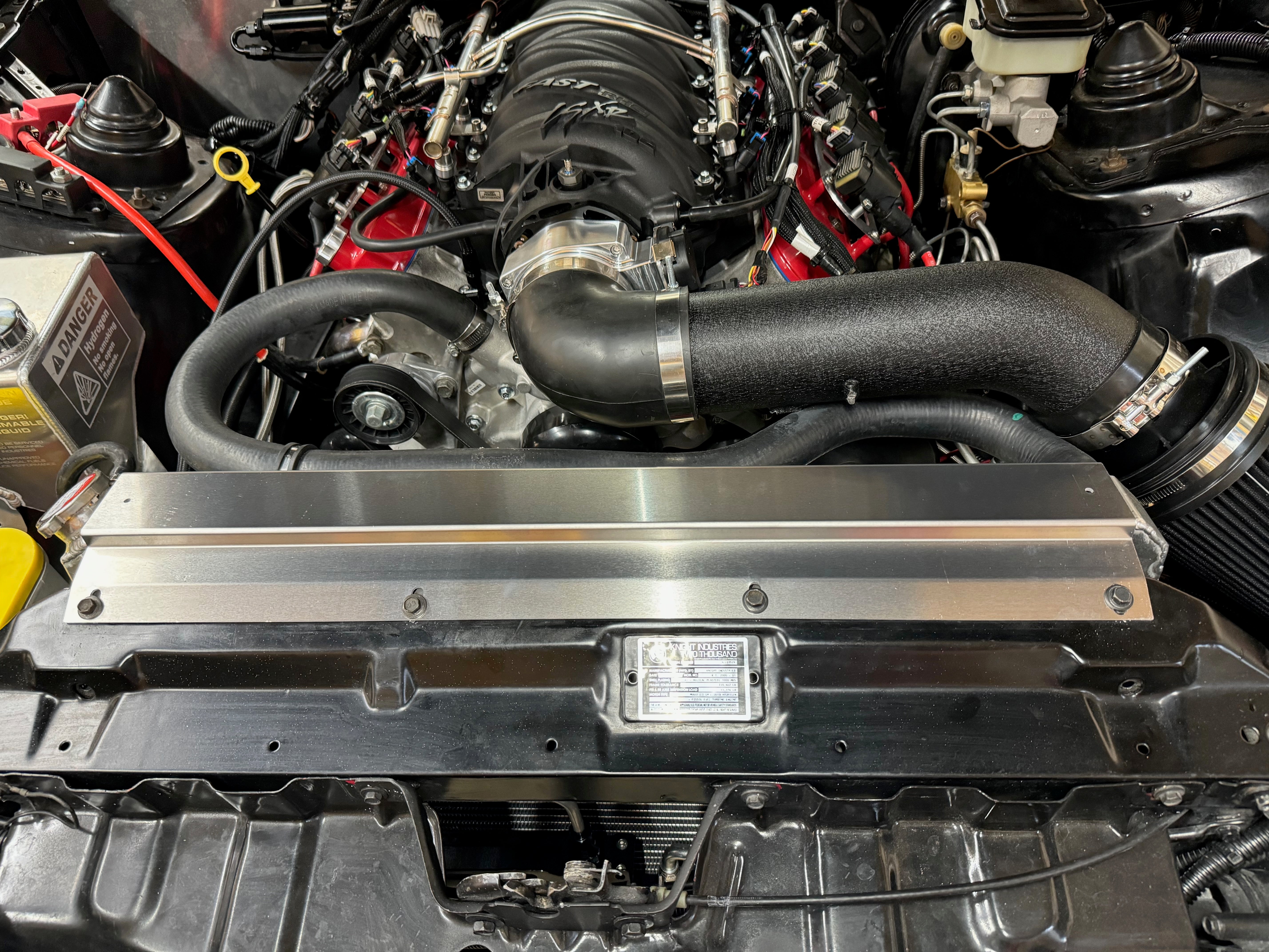 Aluminum Radiator Upper Support Shroud For 1982-1992 Camaro & Firebird – Big Radiator Fit