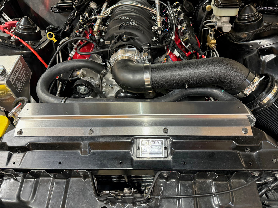 Aluminum Radiator Upper Support Bracket/Shroud - 1982-1992 3rd Gen Camaro / Firebird