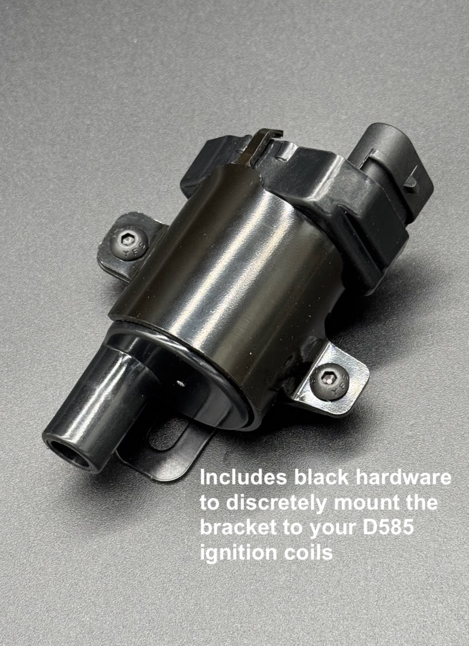 LS D585 Truck Coil to Holley Valve Cover Bracket Kit