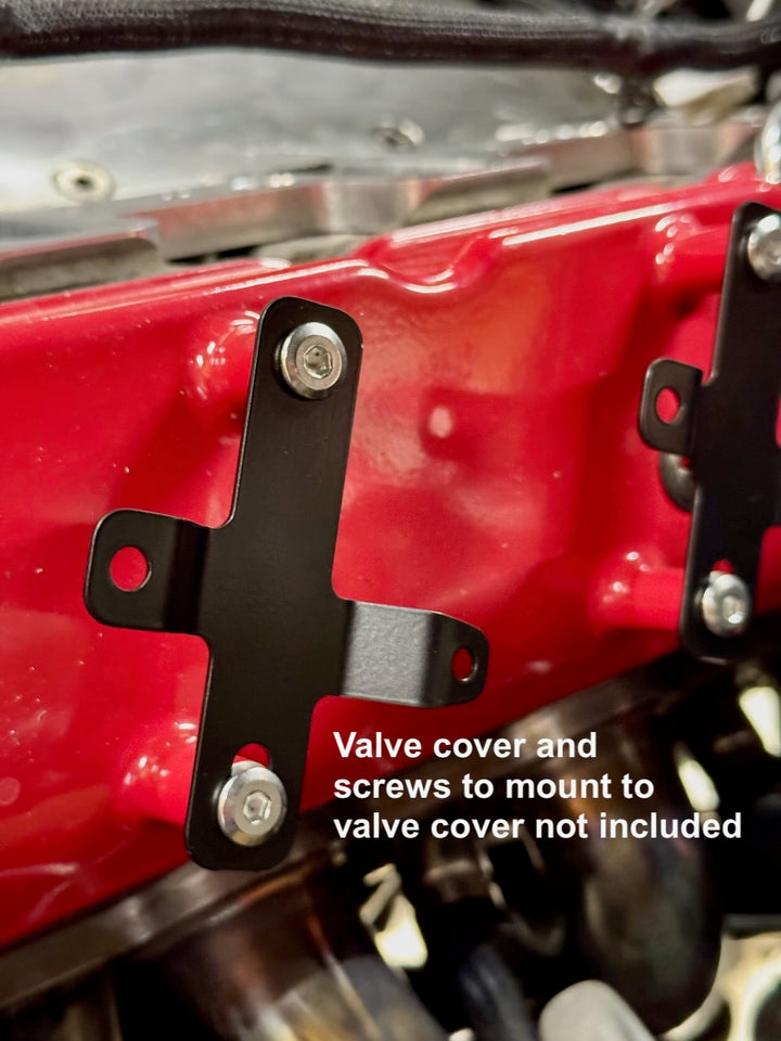 LS D585 Truck Coil to Holley Valve Cover Bracket Kit