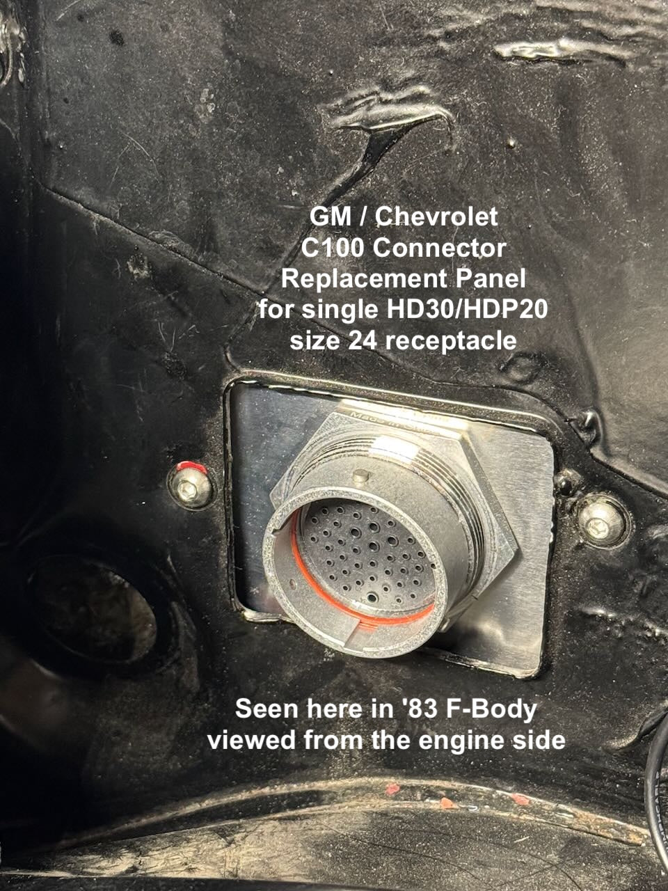 HD30 / HDP20 Bulkhead Mounting Plate